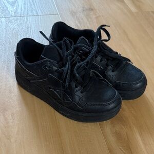 Reebok Kids Black Low-Top Sneakers